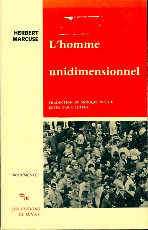 Livrenpoche : L'Homme unidimensionnel - Herbert Marcuse - Livre