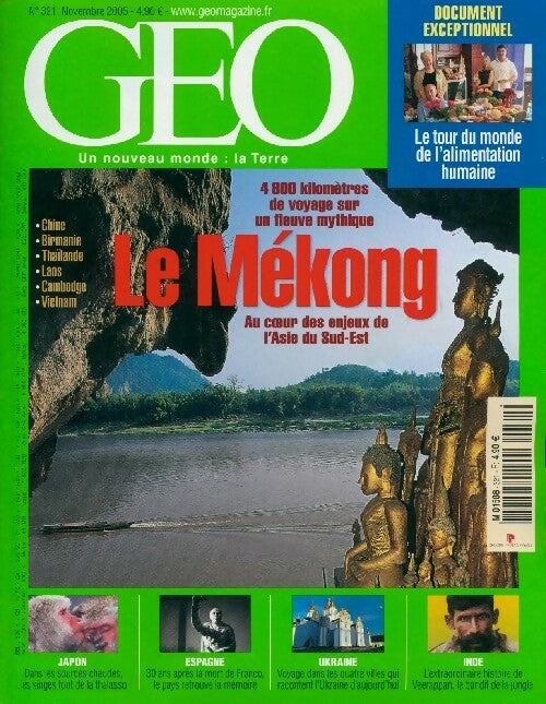Livrenpoche : Géo n°321 : Le Mékong - Collectif - Livre
