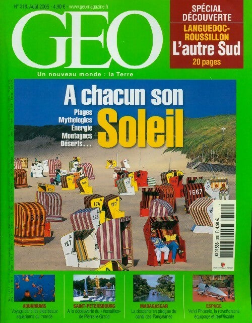 Livrenpoche : Géo n°318 : A chacun son soleil - Collectif - Livre
