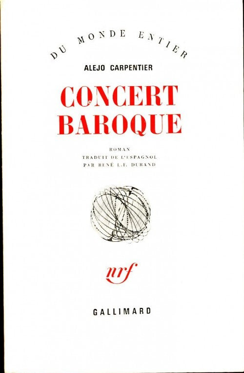 Livrenpoche : Concert baroque - Alejo Carpentier - Livre