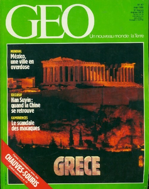 Géo n°87 : Grèce - Collectif -  Géo - Livre