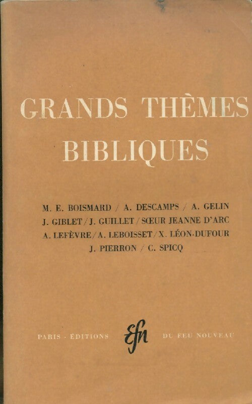 Livrenpoche : Grands thèmes bibliques - Collectif - Livre