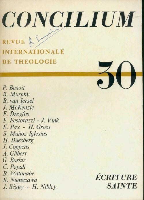 Livrenpoche : Concilium n°30 - Collectif - Livre