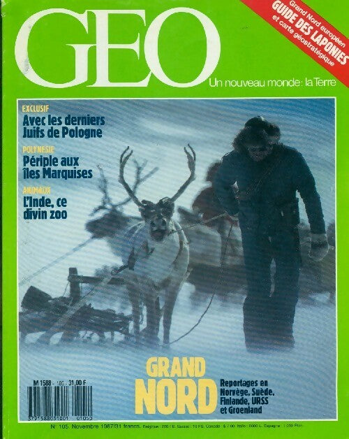 Livrenpoche : Géo n°105 : Grand Nord - Collectif - Livre