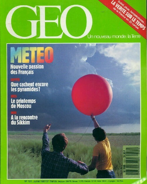 Livrenpoche : Géo n°101 : Météo - Collectif - Livre