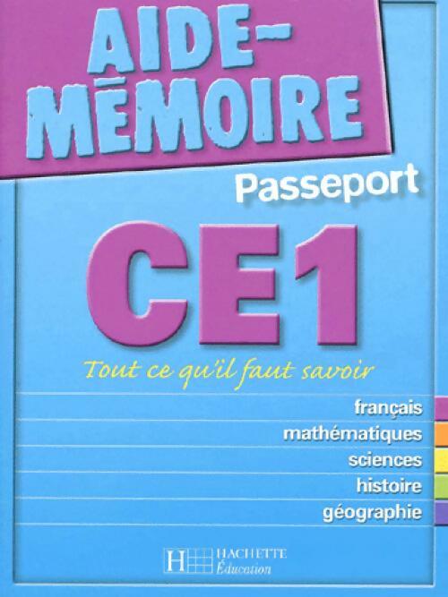 Livrenpoche : Aide-mémoire passeport CE1 - Collectif - Livre