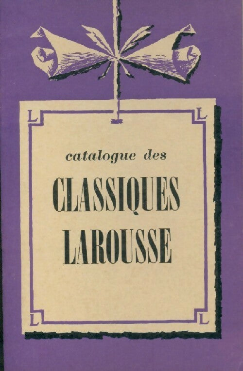 Livrenpoche : Catalogue des classiques Larousse - Inconnu - Livre