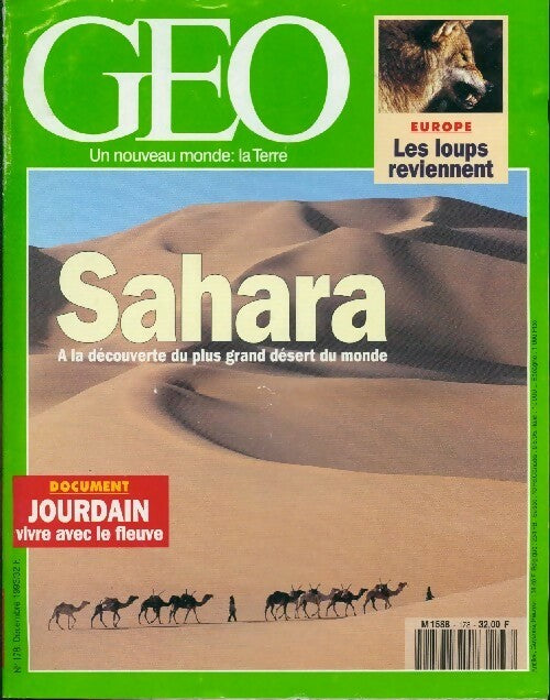 Livrenpoche : Géo n°178 : Sahara - Collectif - Livre