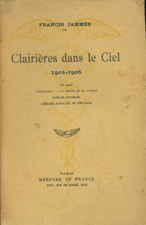Livrenpoche : Clairières dans le ciel - André Jammes - Livre