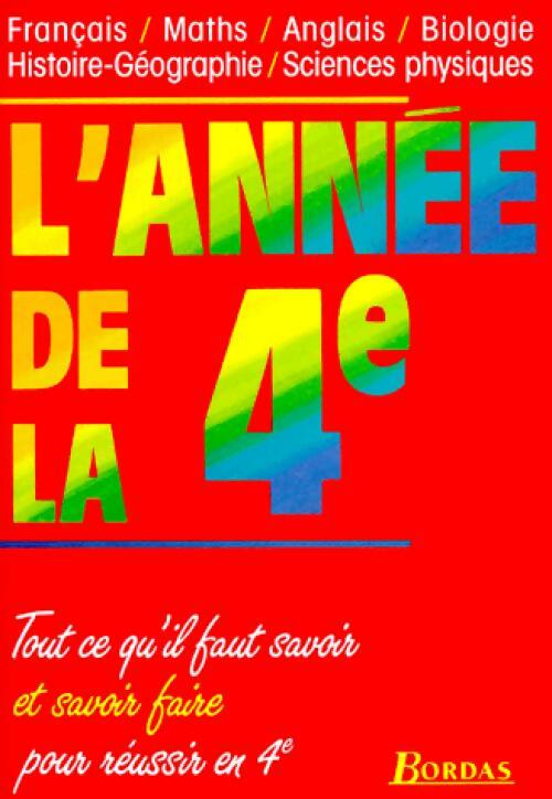 Livrenpoche : L'année de la 4e - Collectif - Livre