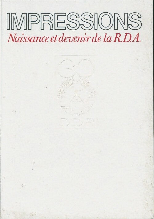 Livrenpoche : Naissance et devenir de la R.D.A. - Collectif - Livre
