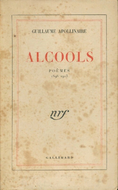 Livrenpoche : Alcools - Guillaume Apollinaire - Livre