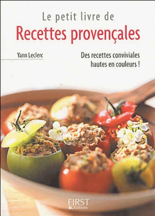 Le petit livre des recettes provençales - Yann Leclerc -  Petit livre - Livre