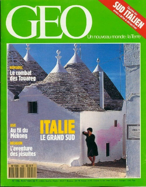 Livrenpoche : Géo n°146 : Italie, le grand sud - Collectif - Livre