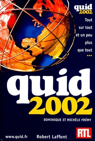Quid 2002 - Dominique Frémy -  Laffont GF - Livre