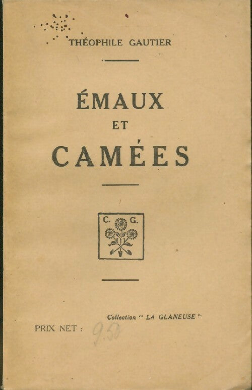 Livrenpoche : Emaux et camées - Théophile Gautier - Livre