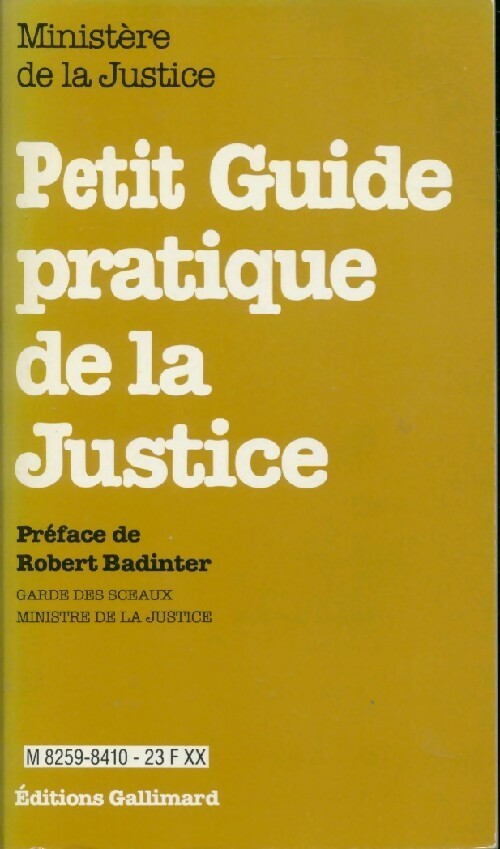 Livrenpoche : Petit guide pratique de la justice - Ministère de la Justice - Livre