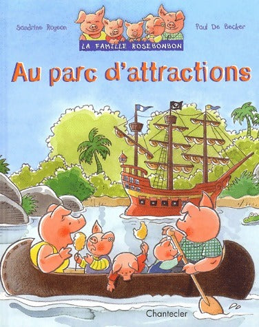 Livrenpoche : Au parc d'attractions - Sandrine Rogeon - Livre