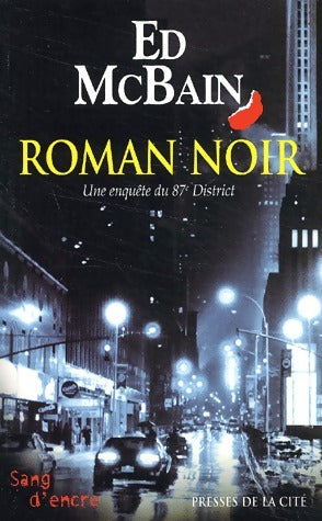 Roman noir - Ed McBain -  Sang d'encre - Livre