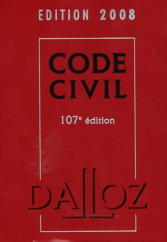 Livrenpoche : Code civil 2008 - Collectif - Livre