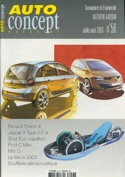 Livrenpoche : Auto concept n°56 - Collectif - Livre