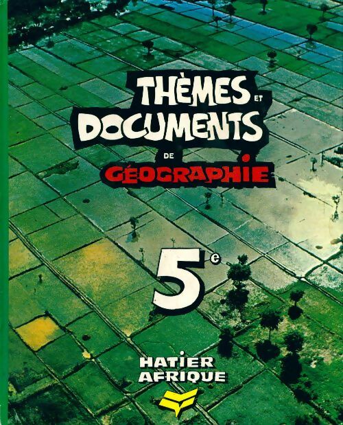 Livrenpoche : Thèmes et documents de géographie 5e - Hubert Jover - Livre