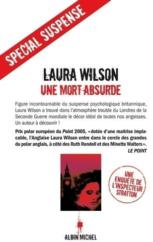 Livrenpoche : Une mort absurde - Laura Wilson - Livre