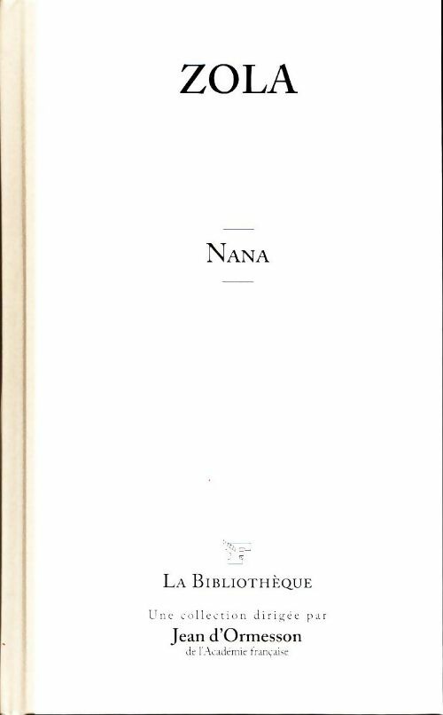 Livrenpoche : Nana - Emile Zola - Livre