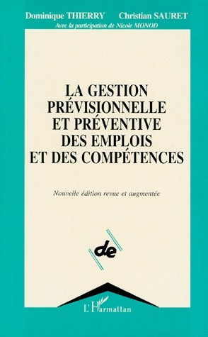 Livrenpoche : La gestion prévisionnelle et préventive des emplois et des compétences - Collectif - Livre
