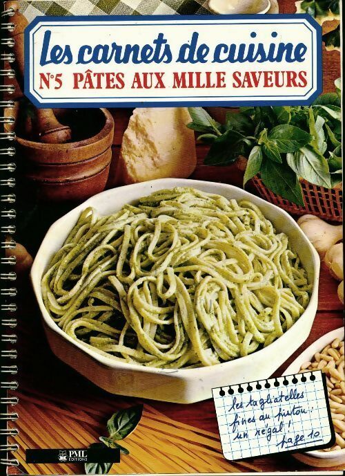 Pâtes aux mille saveurs - Marianne Comolli -  Les carnets de cuisine - Livre