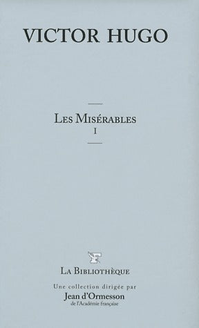 Livrenpoche : Les misérables Tome I - Victor Hugo - Livre