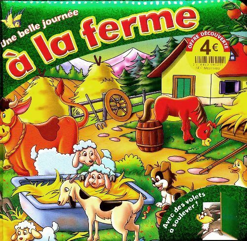 Livrenpoche : Une belle journée à la ferme - Collectif - Livre
