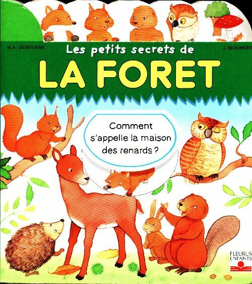 Livrenpoche : Les petits secrets de la forêt - Marie-Anne Didierjean - Livre