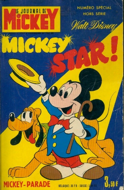 Mickey-Parade Hors série : Mickey star ! - Disney -  Mickey-parade - Livre