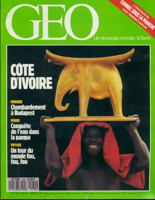 Géo n°132 : Côte d'Ivoire - Collectif -  Géo - Livre