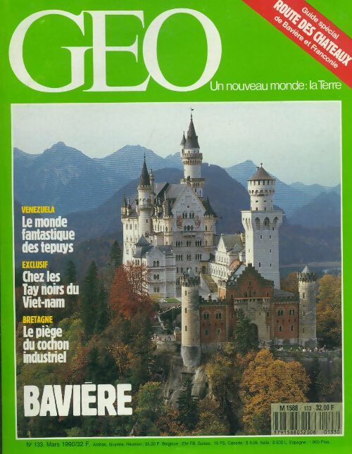 Livrenpoche : Géo n°133 : Bavière - Collectif - Livre