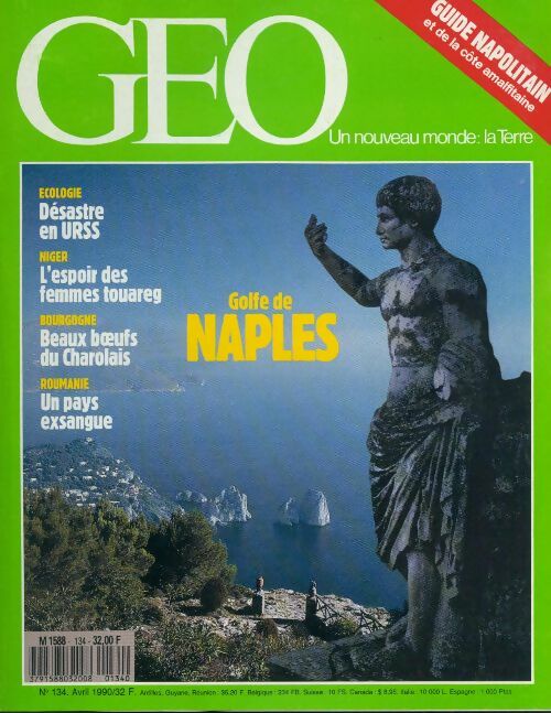 Géo n°134 : Golfe de Naples - Collectif -  Géo - Livre