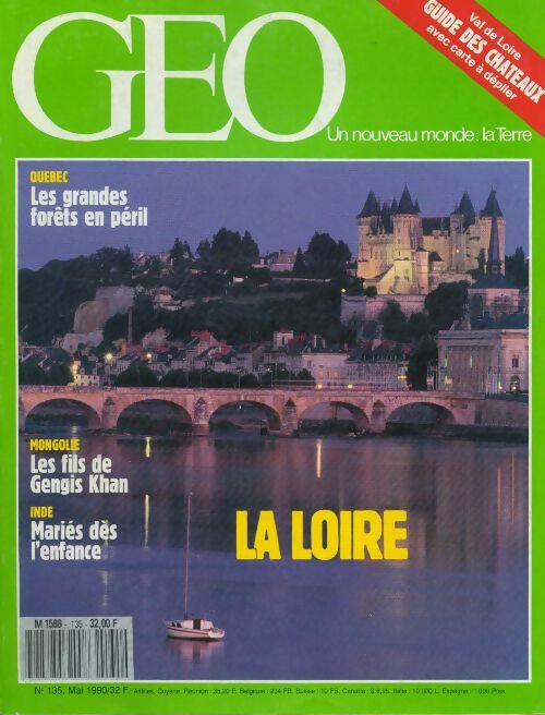 Géo n°135 : La Loire - Collectif -  Géo - Livre