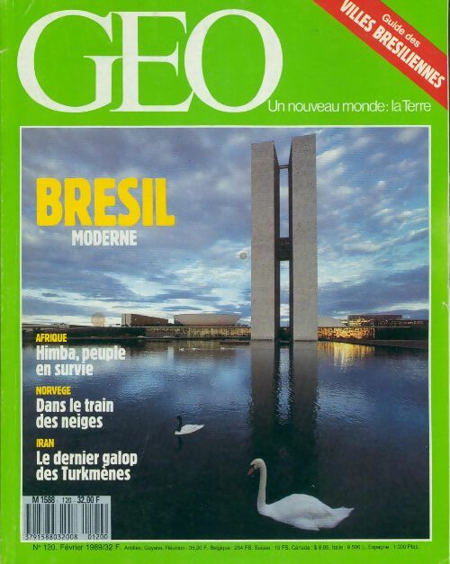 Livrenpoche : Géo n°120 : Brésil moderne - Collectif - Livre