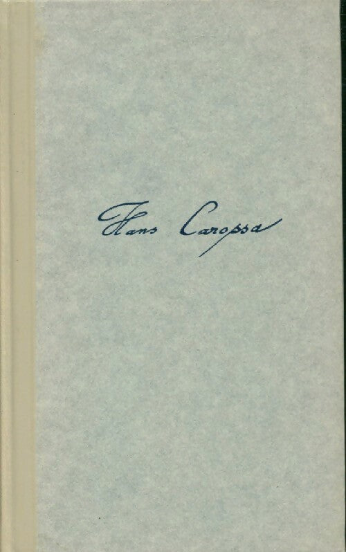Livrenpoche : Ein kindheit / Verwandlungen einer jugend - Hans Carossa - Livre