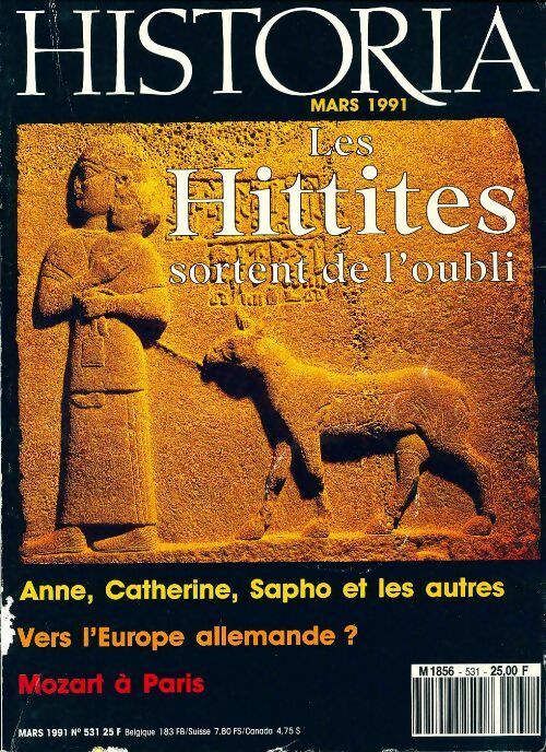 Livrenpoche : Historia n°531 : Les Hittites sortent de l'oubli - Collectif - Livre