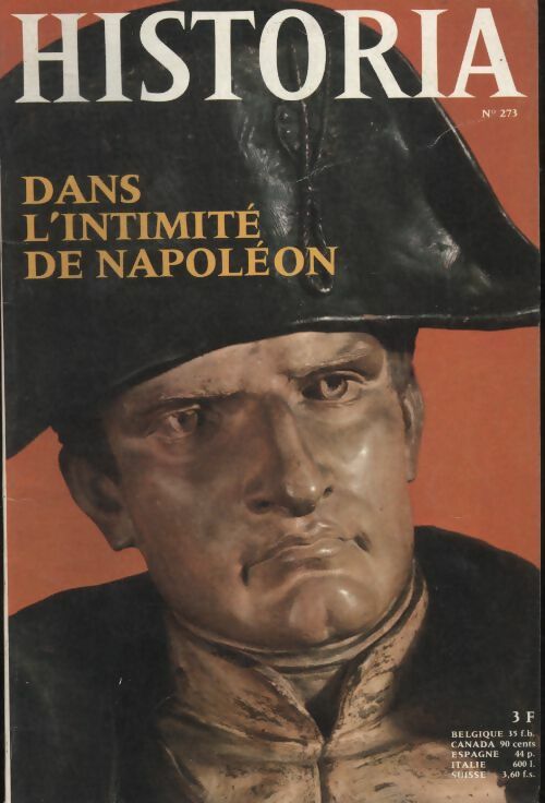 Livrenpoche : Historia n°273 : Dans l'intimité de Napoléon - Collectif - Livre