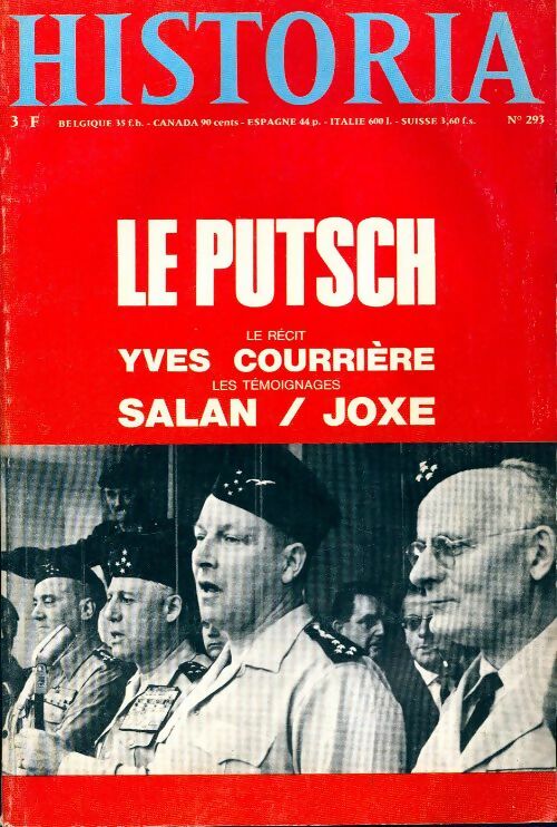 Livrenpoche : Historia n°293 : Le Putsch - Collectif - Livre