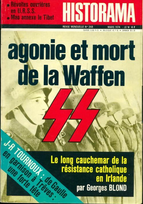 Livrenpoche : Historama n°268 : Agonie et mort de la Waffen SS - Collectif - Livre