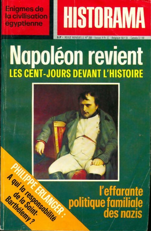 Livrenpoche : Historama n°295 : Napoléon revient - Collectif - Livre