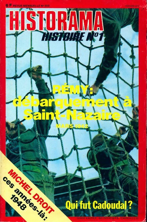 Livrenpoche : Historama n°303 : Rémy, débarquement à Saint-Nazaire - Collectif - Livre