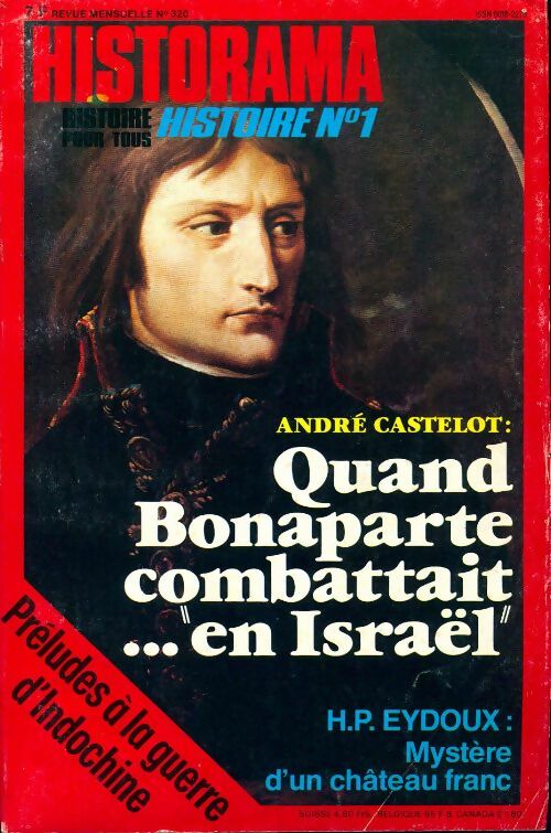 Livrenpoche : Historama n°320 : Quand Bonaparte combattait... en Israël - Collectif - Livre