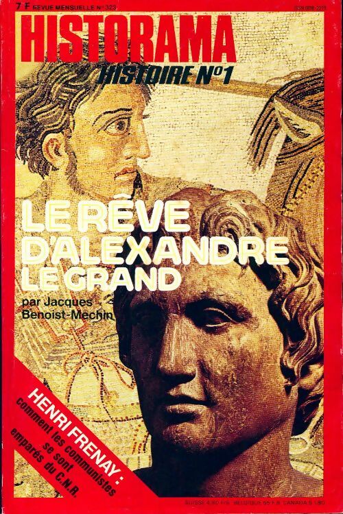 Livrenpoche : Historama n°323 : Le rêve d'Alexandre Le grand - Collectif - Livre