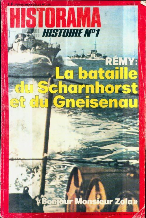 Livrenpoche : Historama n°326 : La bataille du Scharnhorst et du Gneisenau - Collectif - Livre