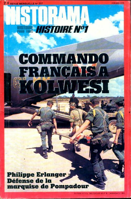 Livrenpoche : Historama n°327 : Commando français à Kolwesi - Collectif - Livre